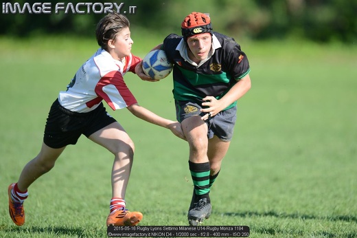 2015-05-16 Rugby Lyons Settimo Milanese U14-Rugby Monza 1184